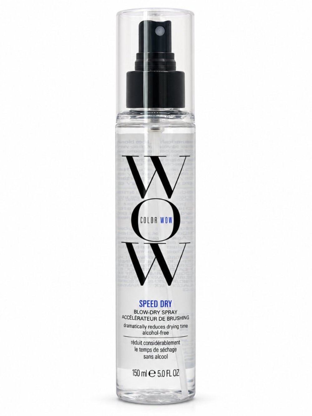 Color Wow Speed Dry Blow-Dry Spray – Alcohol-Free Heat Protectant | 5.0 fl oz